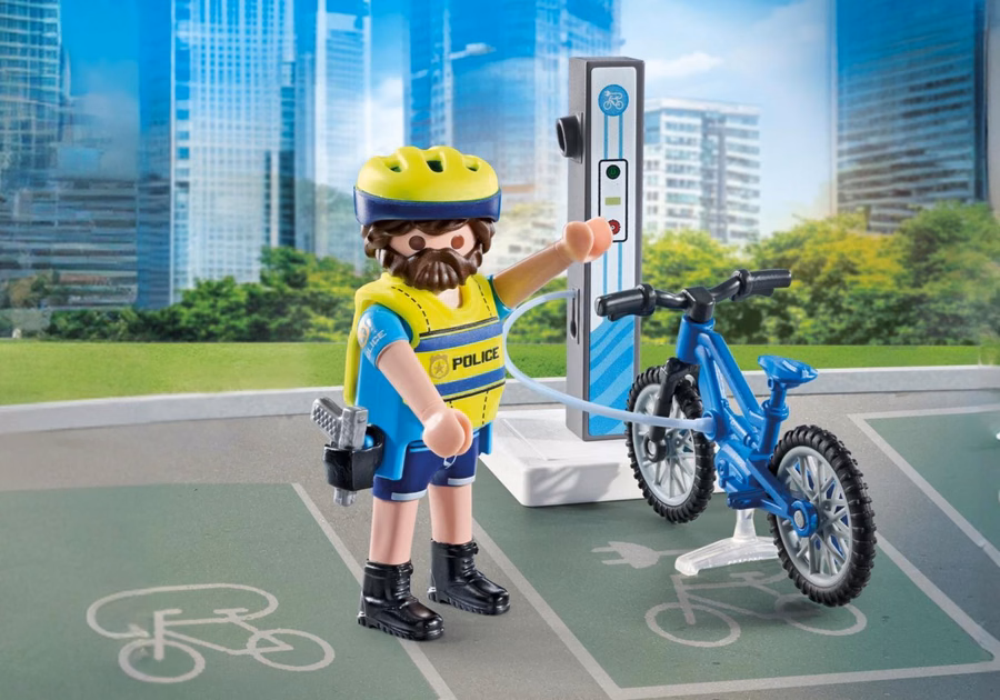 Politie fietspatrouille