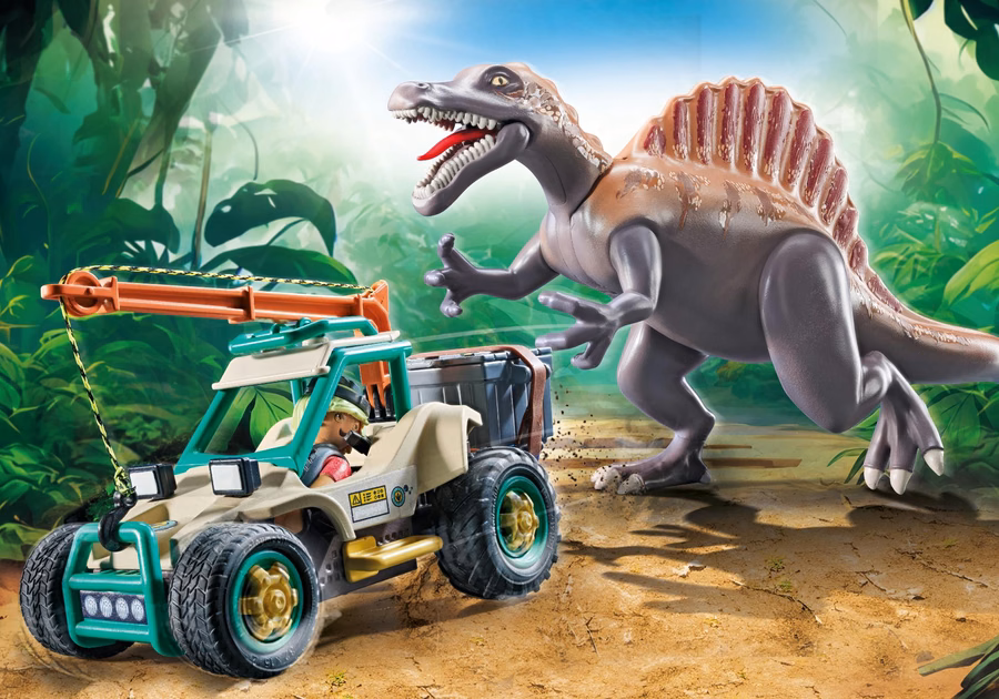 Spinosaurus-aanval