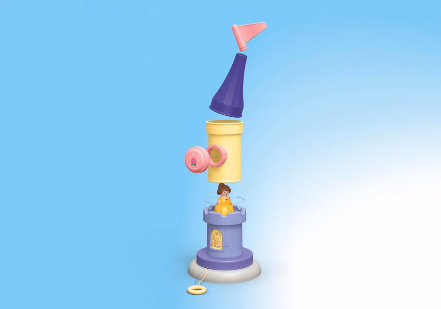 JUNIOR & Disney: Belle's speeltoren met geluid