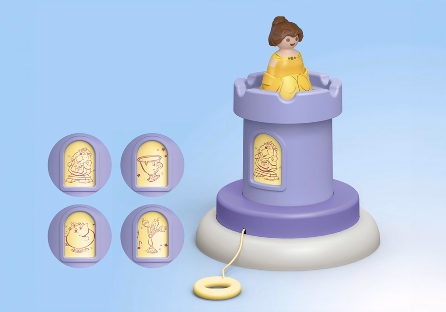 JUNIOR & Disney: Belle's speeltoren met geluid