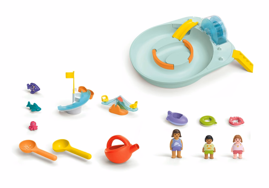 JUNIOR AQUA: Spetter- en leeravontuurset voor in het water