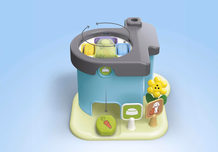 JUNIOR: Dierenverblijf met snoepjesdispenser