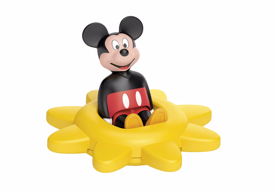 JUNIOR & Disney: Mickey Mouse's draaiende zon met rammelaar