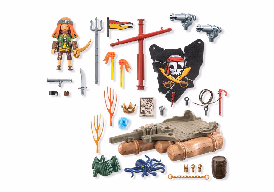 Piratenvlot met schat