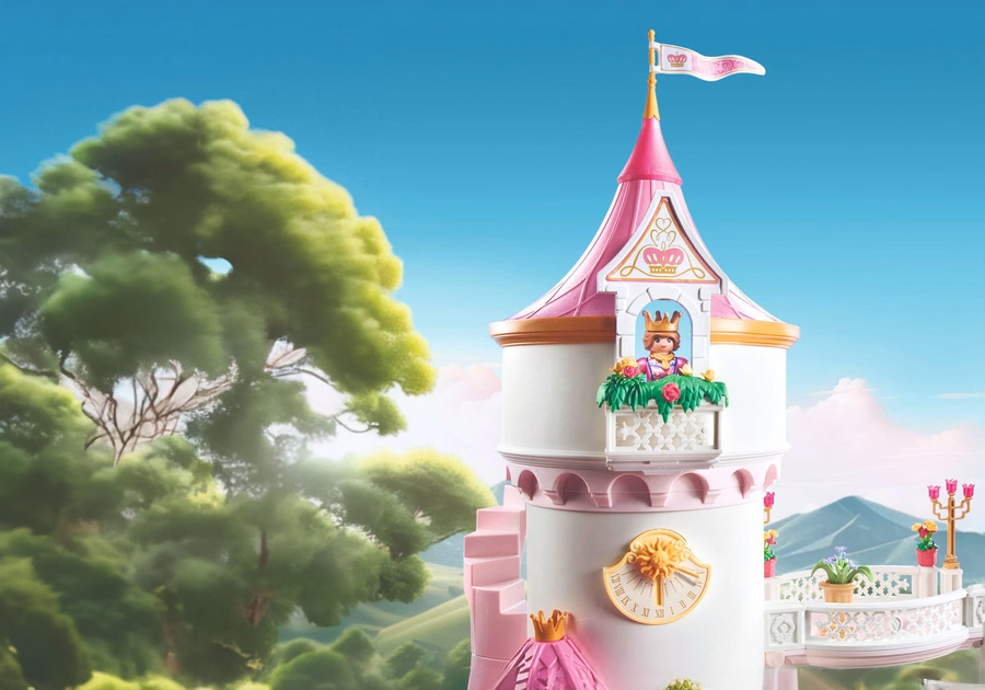 XL Prinsessenkasteel met Koninklijk Paar