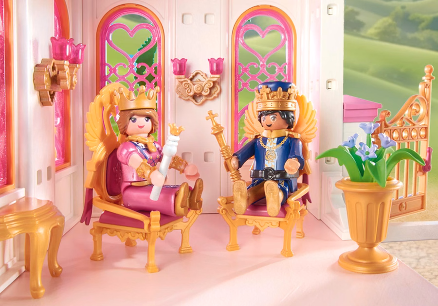XL Prinsessenkasteel met Koninklijk Paar