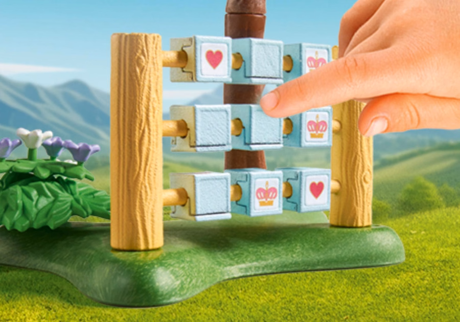 Tuin met koninklijke spellen