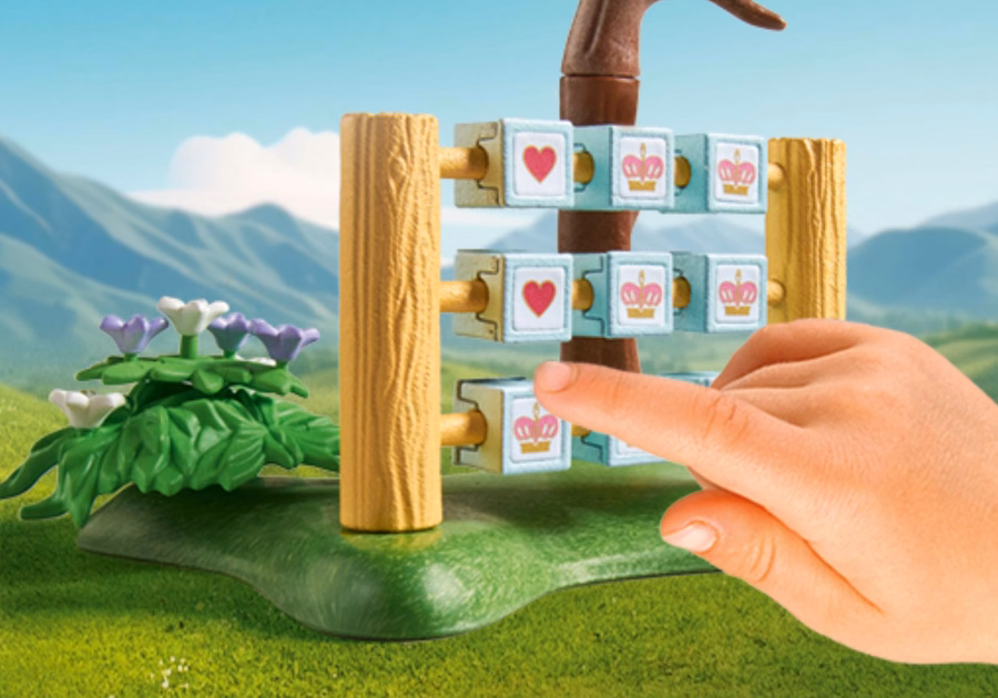 Tuin met koninklijke spellen